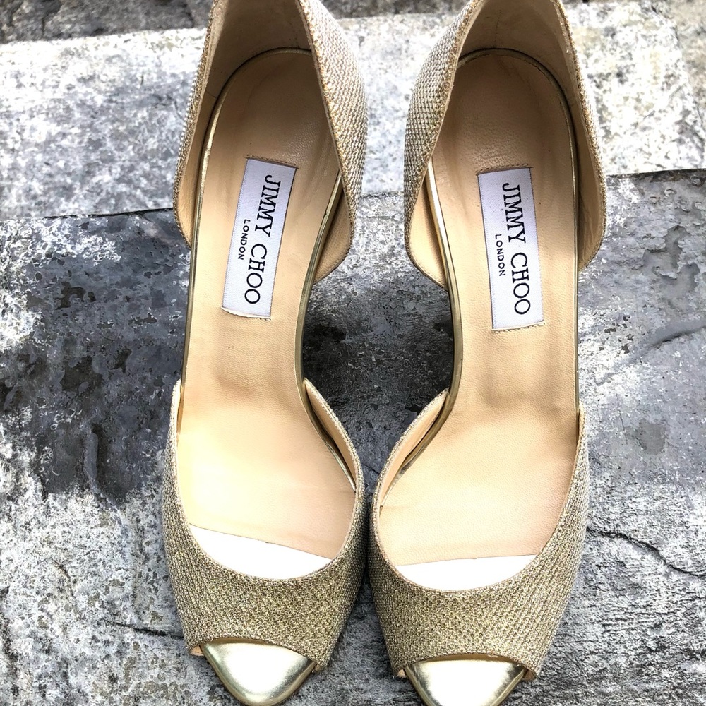 Jimmy Choo peep toe heels - Picture 12 of 14